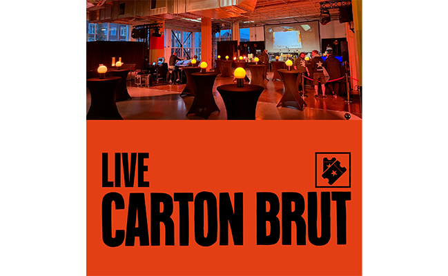 privatiser live carton brut grand playgrouind à boxtown halles de la maillerie villeneuve d'ascq