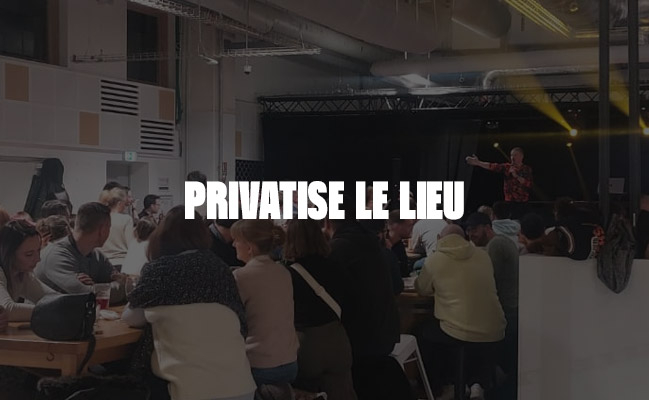 privatiser une salle dans la métropole lilloise à boxtown